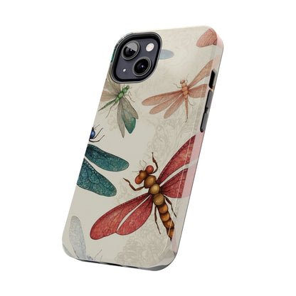 Vintage Dragonfly Garden – iPhone Series Case