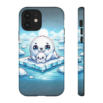 Arctic Embrace Seal iPhone Case