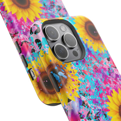 Bright Sunflower Pop Art - MagSafe iPhone Series Case