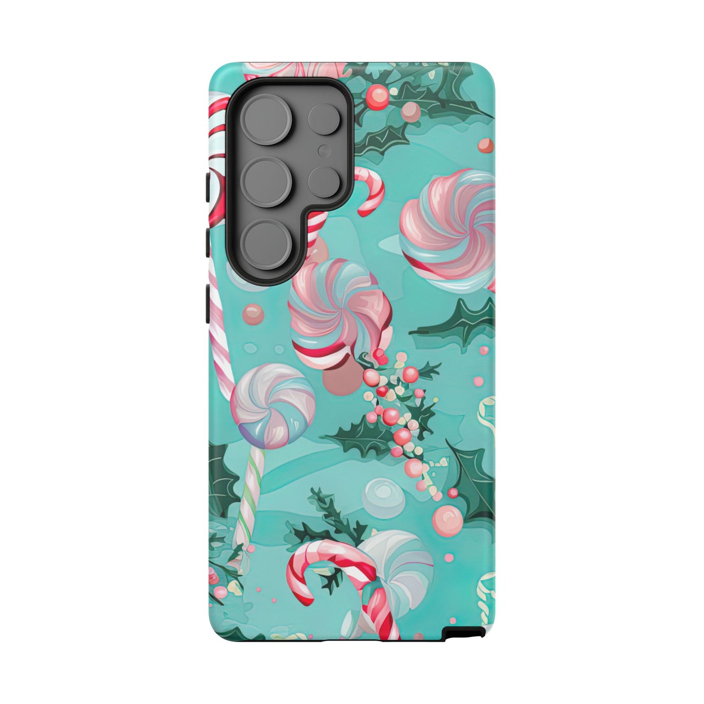 Candy Cane & Peppermint Holiday Delight – Samsung Galaxy Series Case