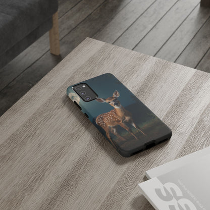 Samsung Galaxy Case – Mystic Fawn Under the Moonlit Sky