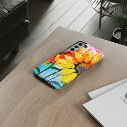 Bold Watercolor Sunflowers - Samsung Galaxy Series Case