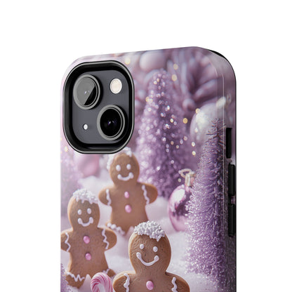 Pastel Christmas Gingerbread Wonderland - iPhone Series Case