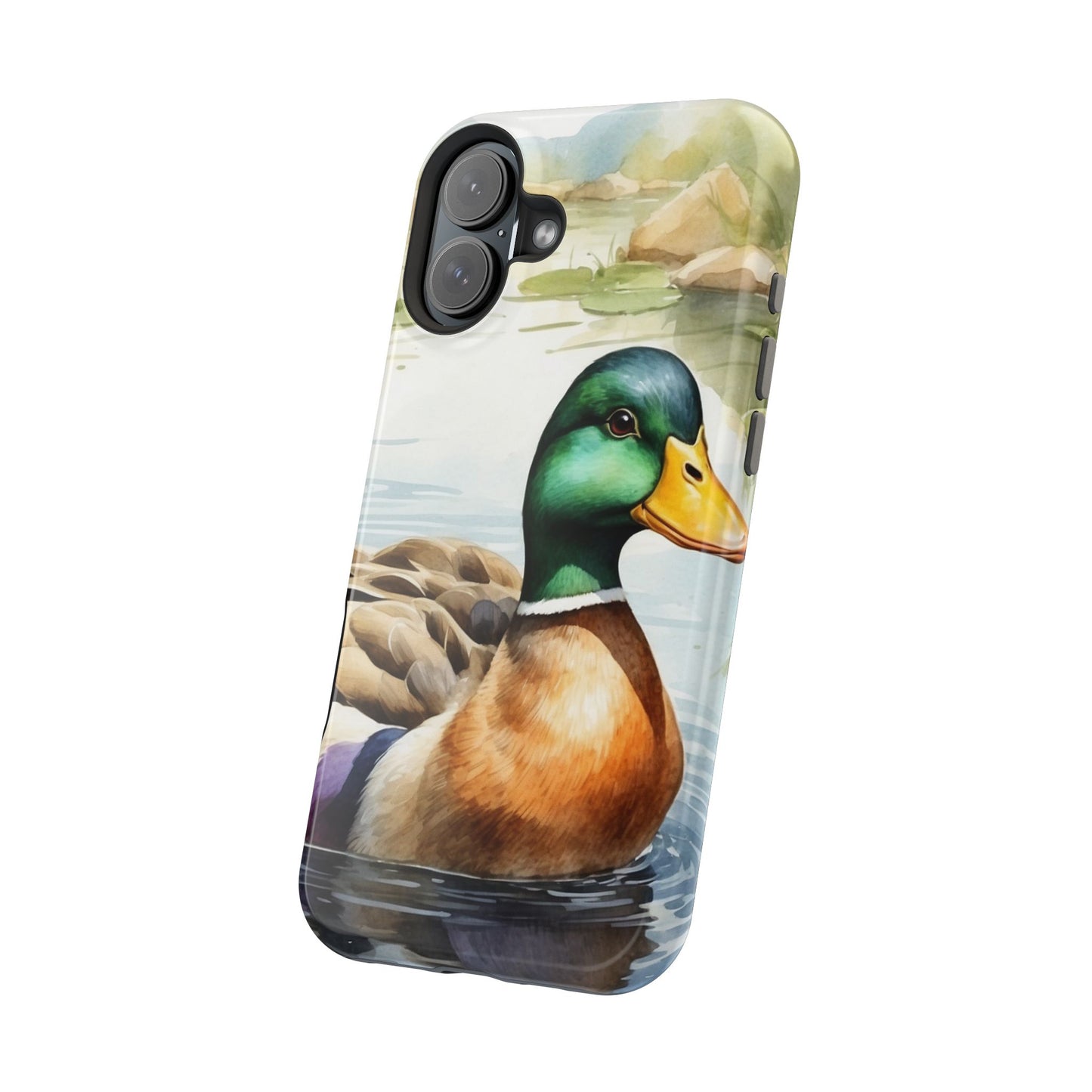 Serene Duck Reflection - MagSafe iPhone Case