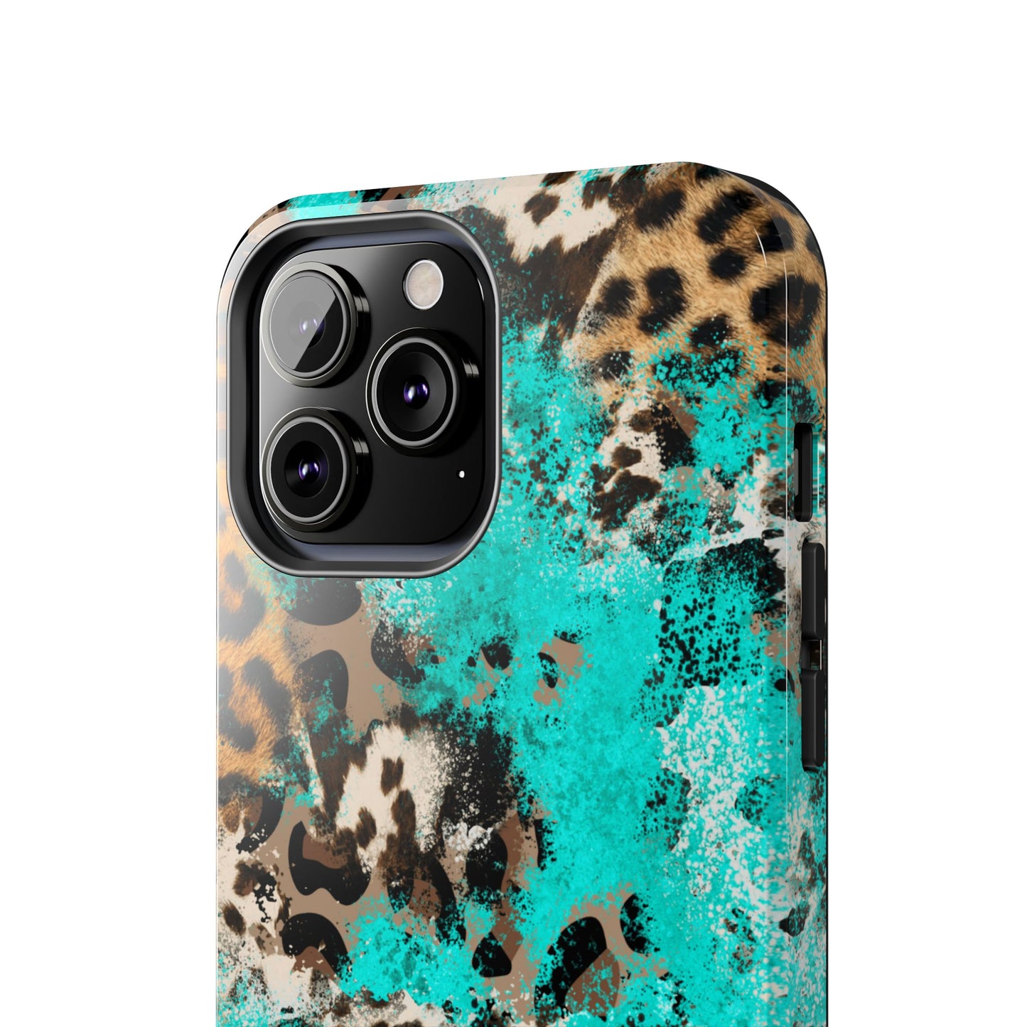 Aqua Splash Leopard - iPhone Series Case