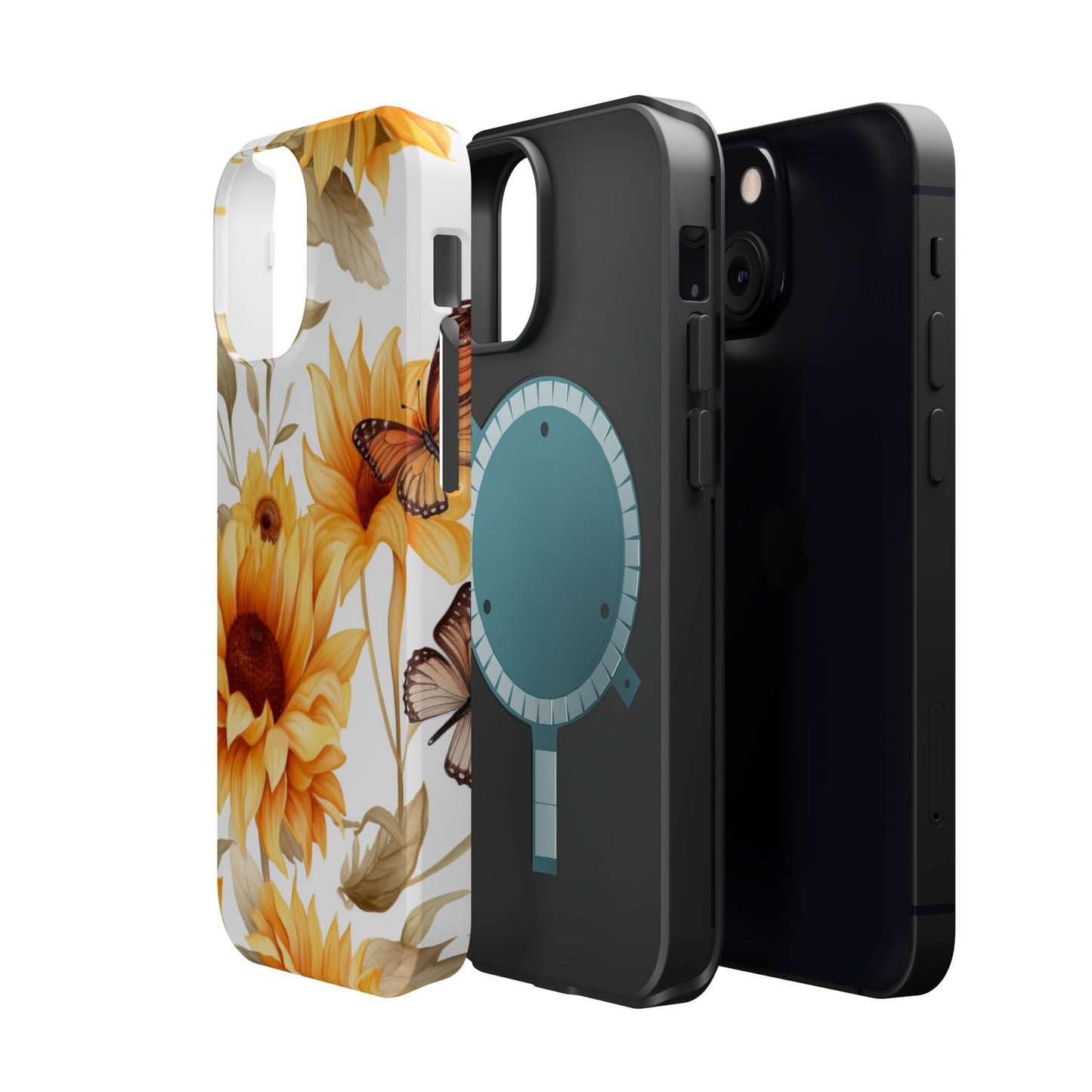 Sunflower & Monarch Garden - MagSafe iPhone Series Case