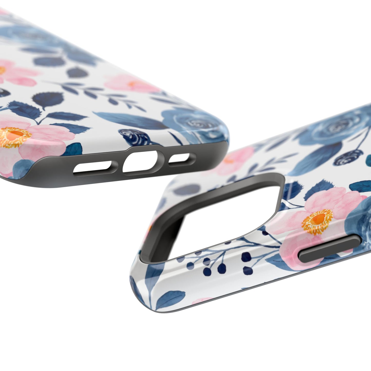 Pastel Garden Charm – MagSafe Case with Soft Watercolor Floral Print