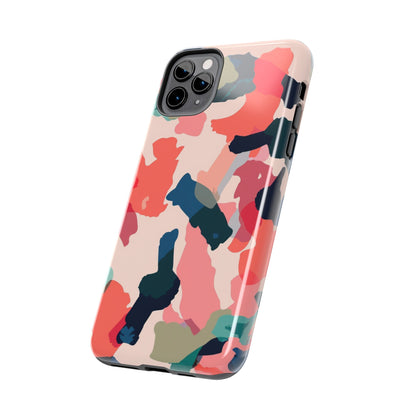 Modern Earthy Camo Abstract – iPhone Case