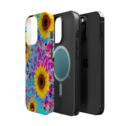 Bright Sunflower Pop Art - MagSafe iPhone Series Case