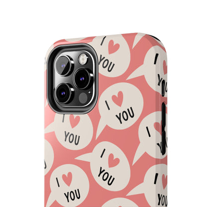 I Love You iPhone Case