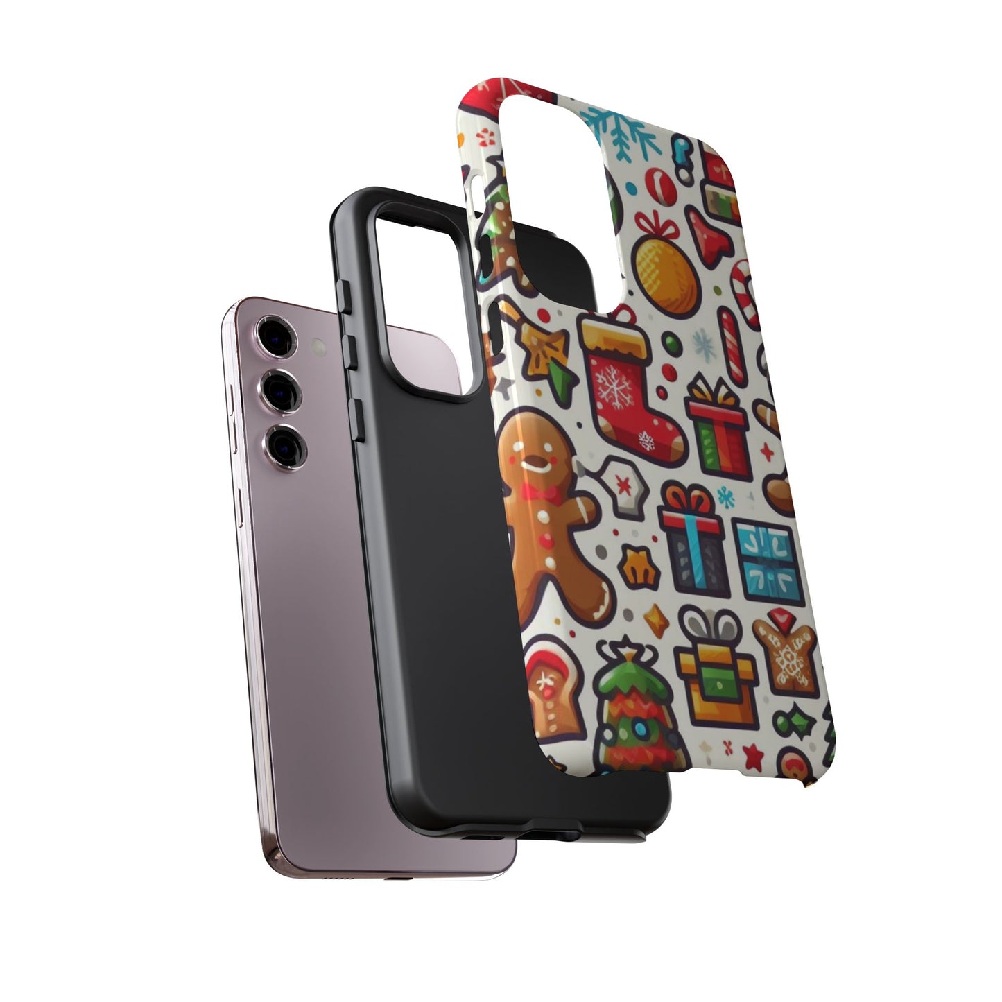 Festive Christmas Icons Pattern – Samsung Galaxy Series Case