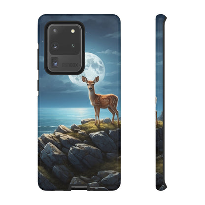 Enchanted Fawn Under the Moonlit Sky Samsung Galaxy Case