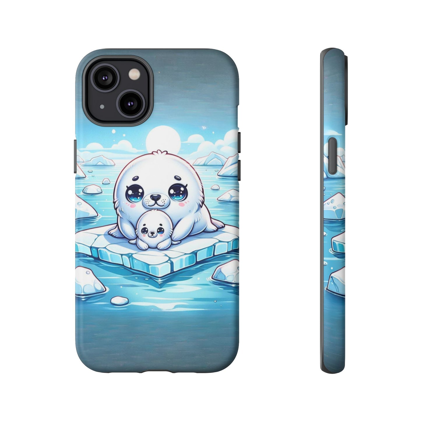 Arctic Embrace Seal iPhone Case