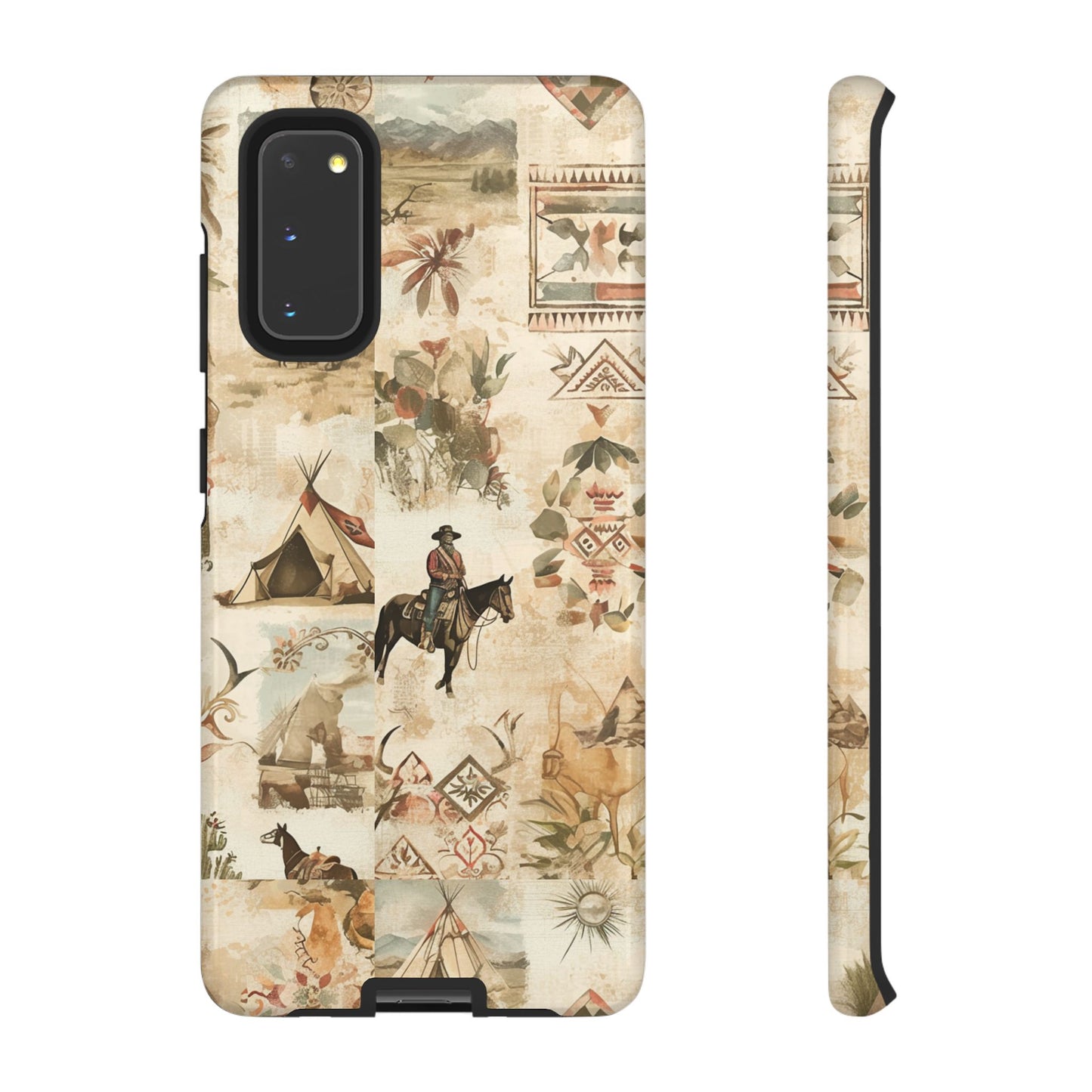 Western Collage Case | Vintage Country Aesthetic