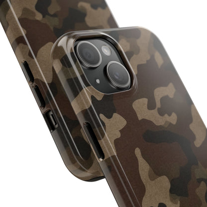 Classic Camouflage iPhone Case – Rugged Woodland Camo Protection