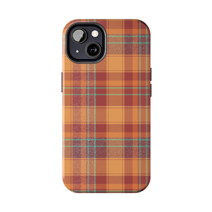 iPhone Case - Autumn Tartan Plaid Design