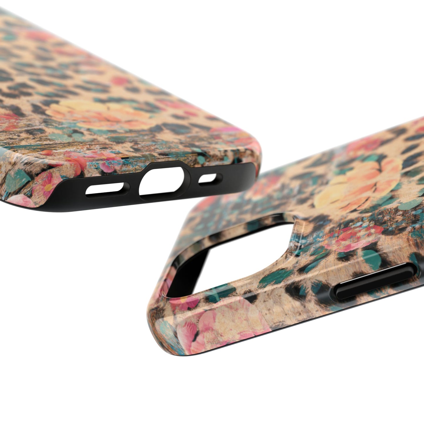 Rustic Floral Leopard - iPhone Series Case