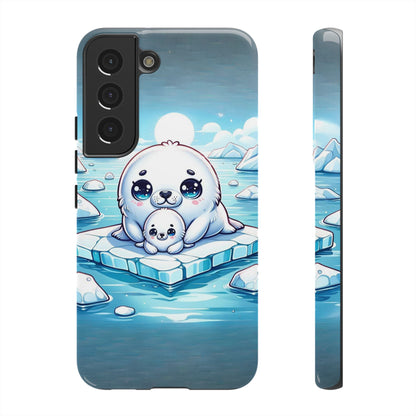 Arctic Embrace Seal iPhone Case