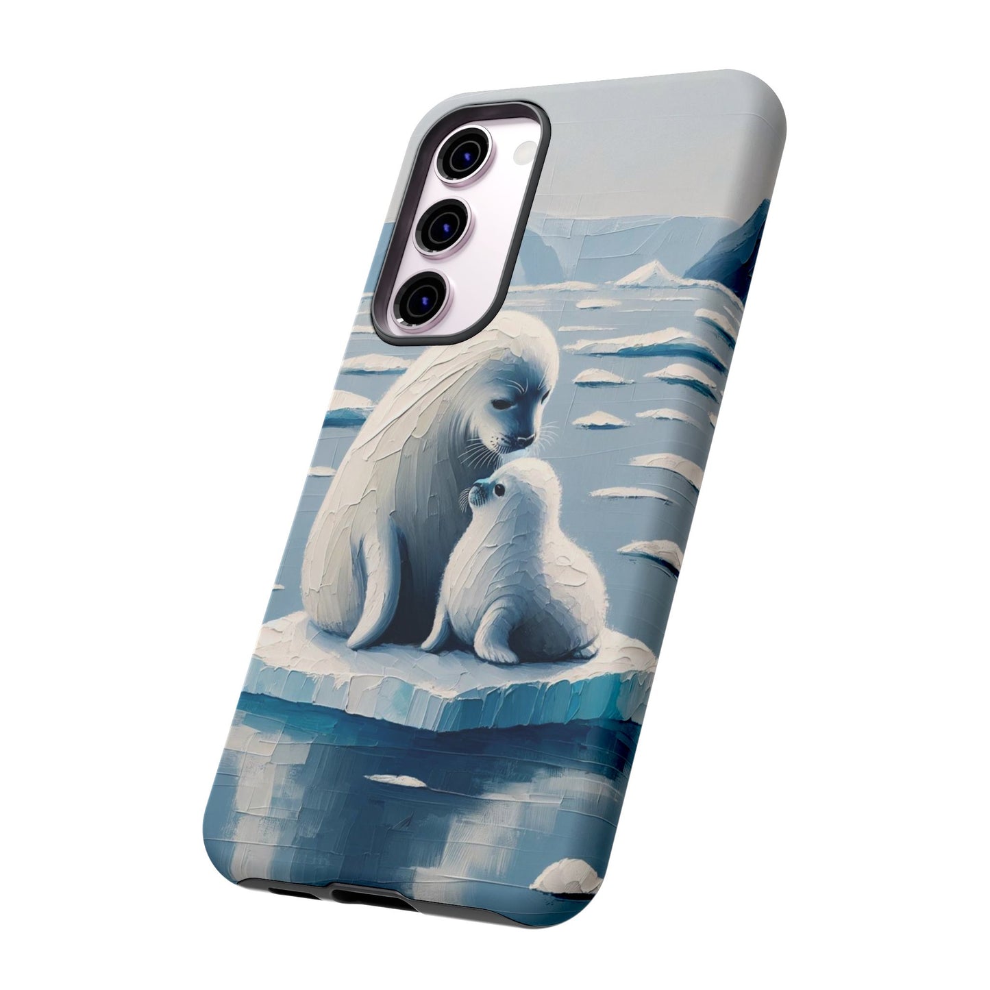 Arctic Serenity Seal iPhone Case