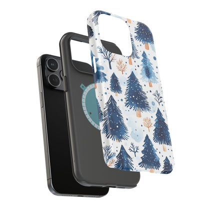 Winter Forest Watercolor - MagSafe iPhone Series Case