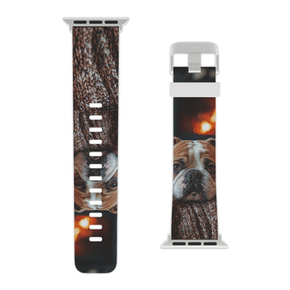  Cozy Bulldog Apple Watch Band