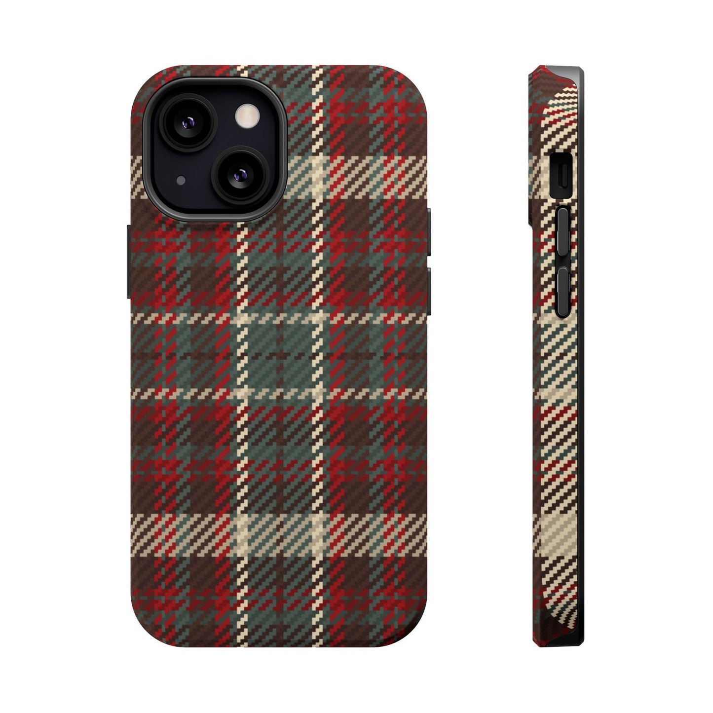 Cozy Rustic Plaid - MagSafe iPhone Series Case