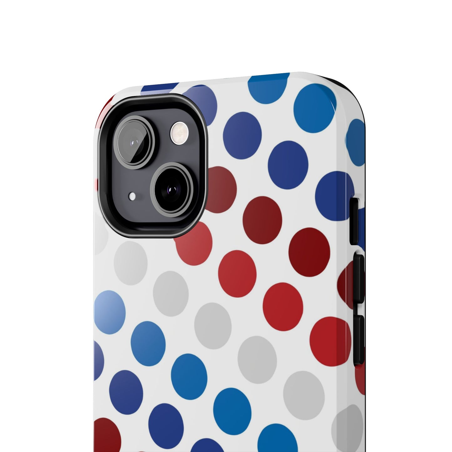 Patriotic Polka Dots - iPhone Case