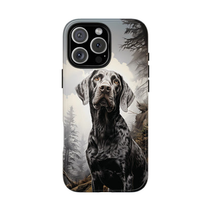 German Shorthair Pointer Phone Case - Tough & Durable with Dual Layer Protection!