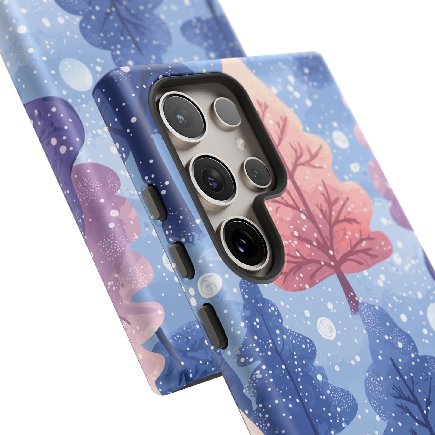 Pink & Purple Winter Wonderland - Samsung Galaxy Series Case