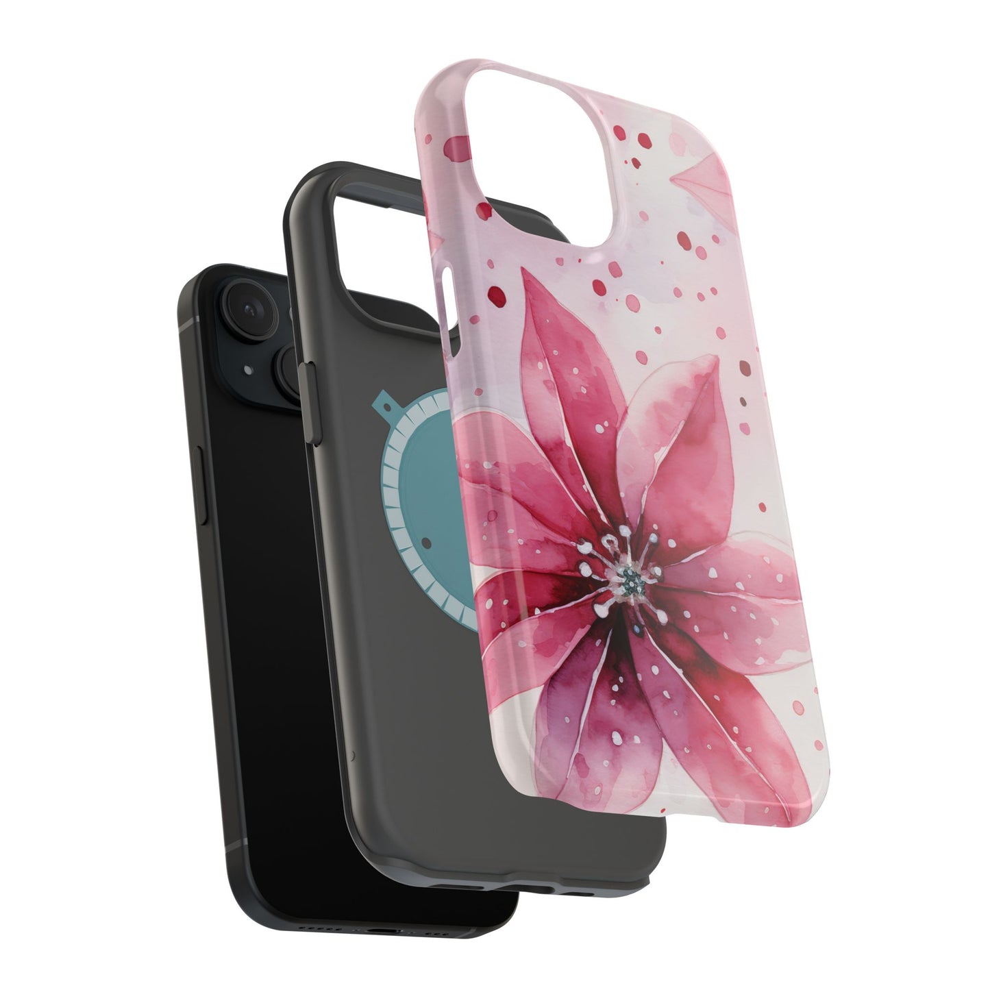 Sapphire Bloom – MagSafe iPhone Case