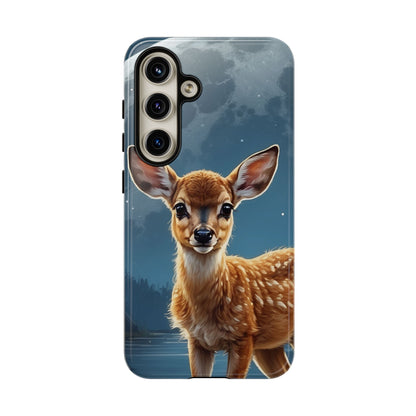 Samsung Galaxy Case – Enchanted Fawn Under the Moonlit Sky