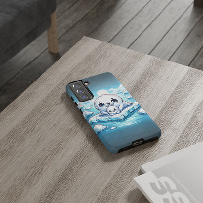 Arctic Embrace Seal iPhone Case