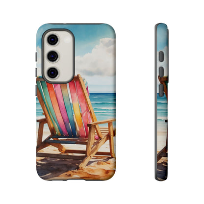 Vibrant Beach Escape Samsung Galaxy Case – Colorful Summer Design