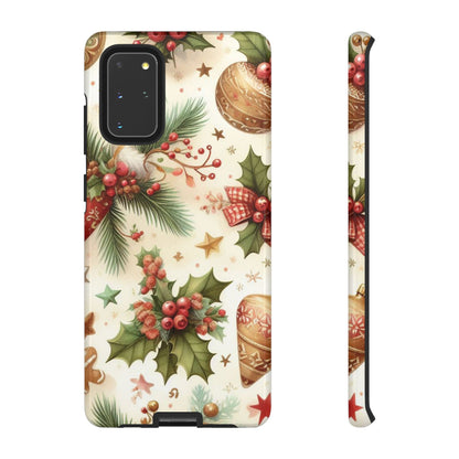 Classic Christmas Stocking & Ornaments Pattern – Samsung Galaxy Series Case