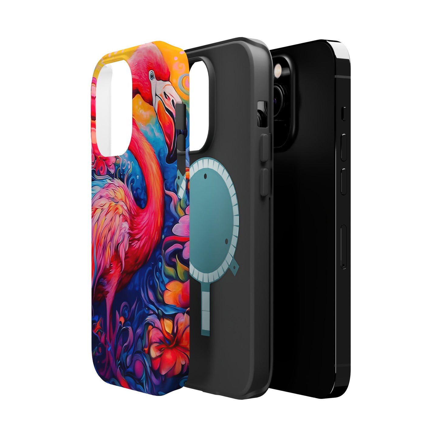 Flamingo Radiance – MagSafe iPhone Cases