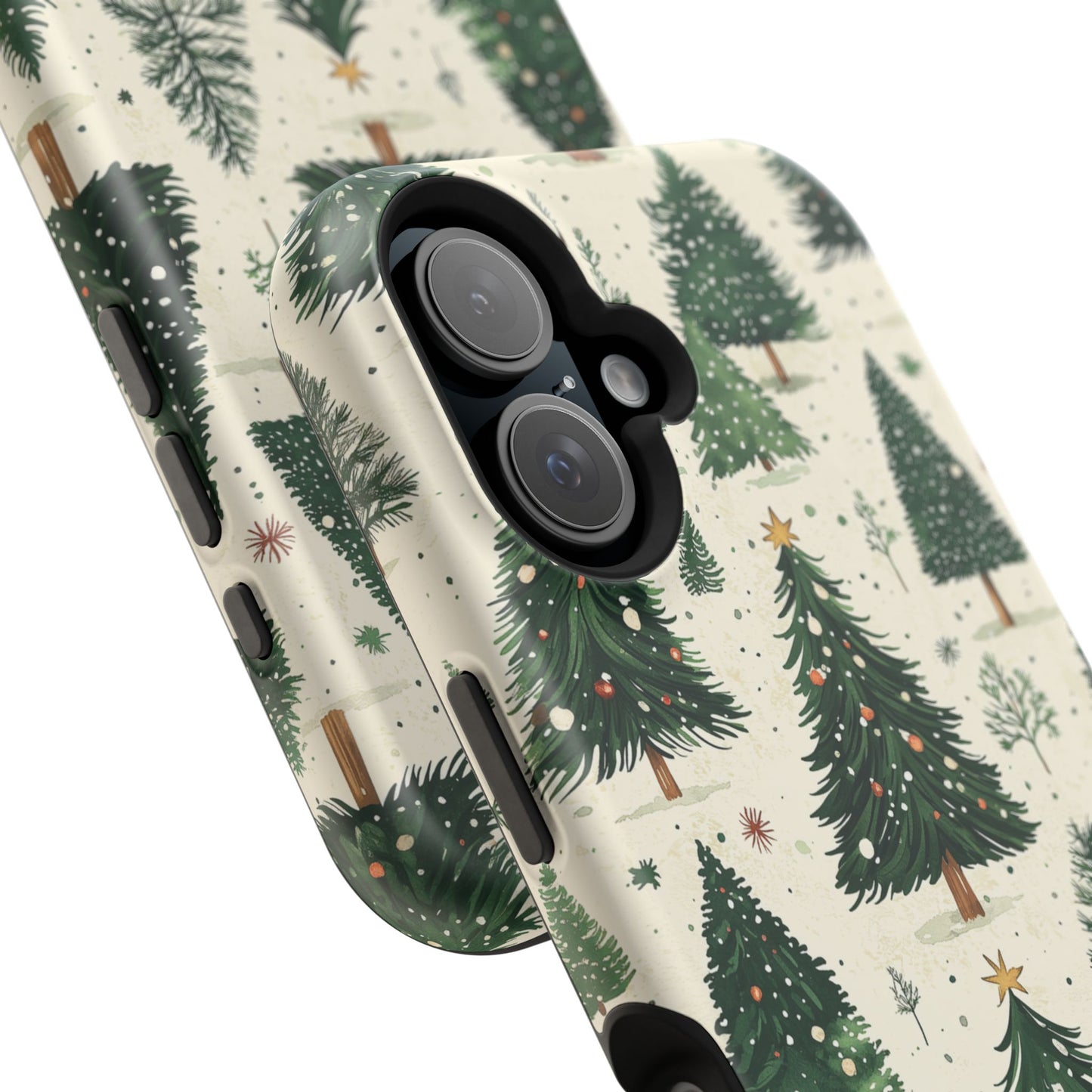 Festive Christmas Tree Forest Pattern – MagSafe iPhone Series Case