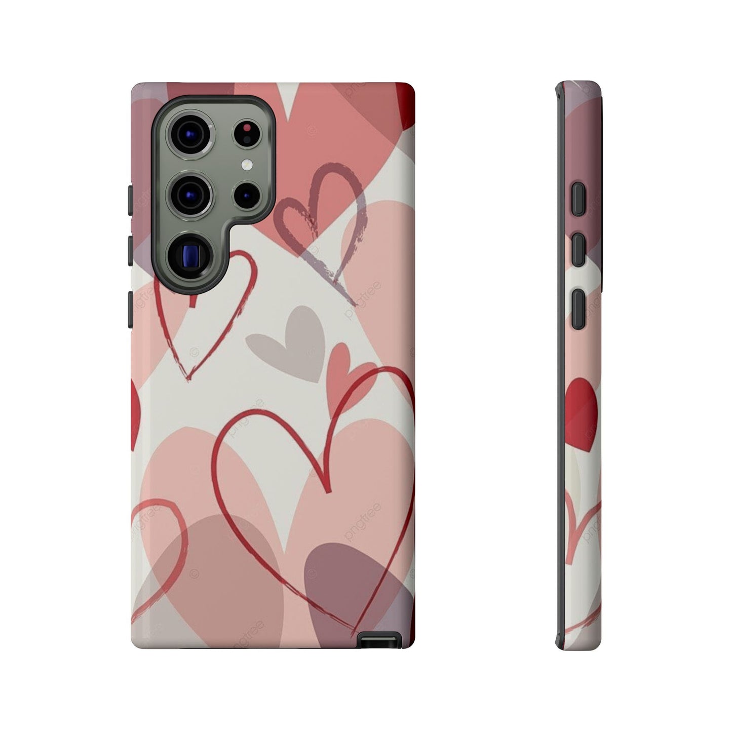 Romantic Red Hearts Samsung Galaxy Case