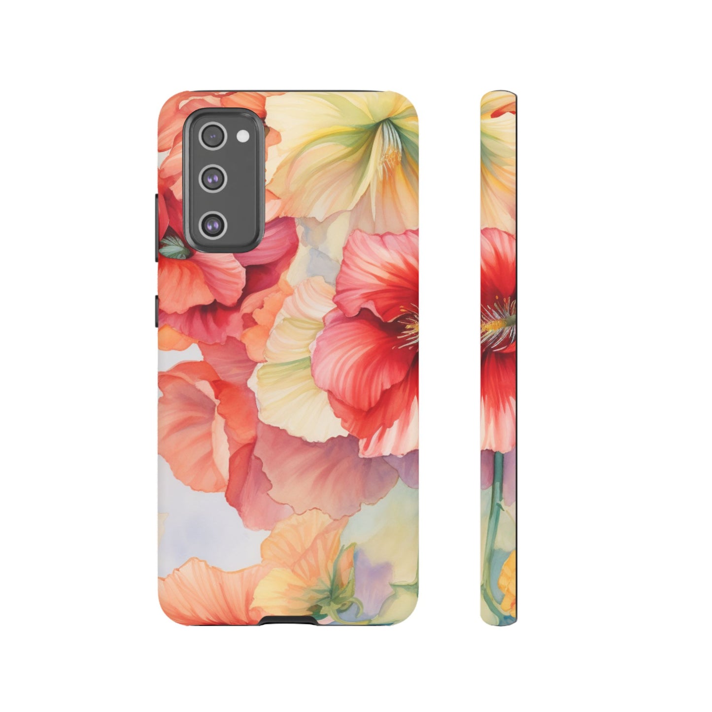 Gumamela Blush Pink Watercolor Floral – Samsung Galaxy Case