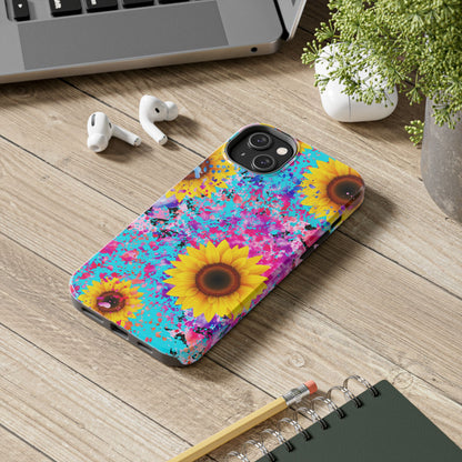 Bright Sunflower Pop Art - iPhone Series Case