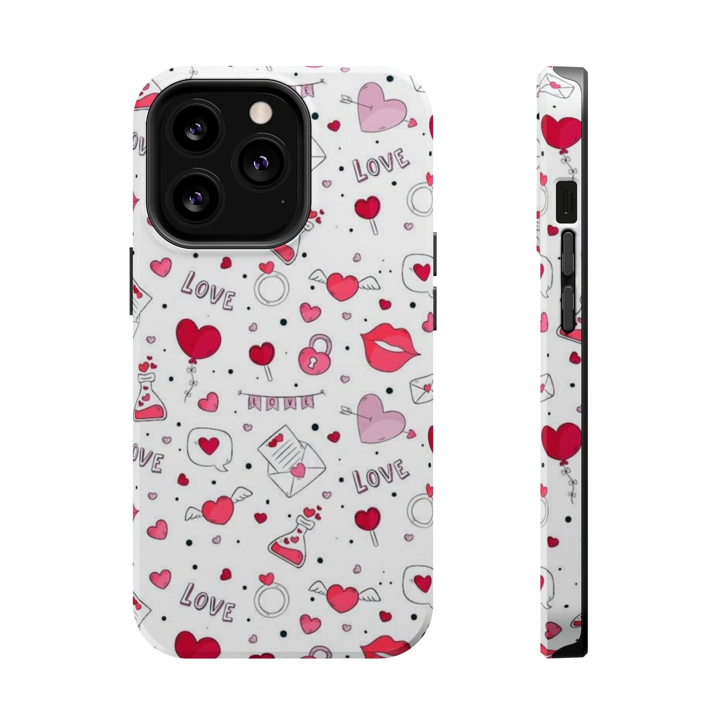 MagSafe Case: Romantic Love-Inspired Icons Case