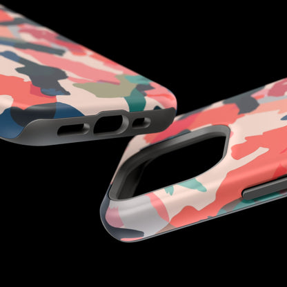 Modern Earthy Camo Abstract – MagSafe iPhone Case