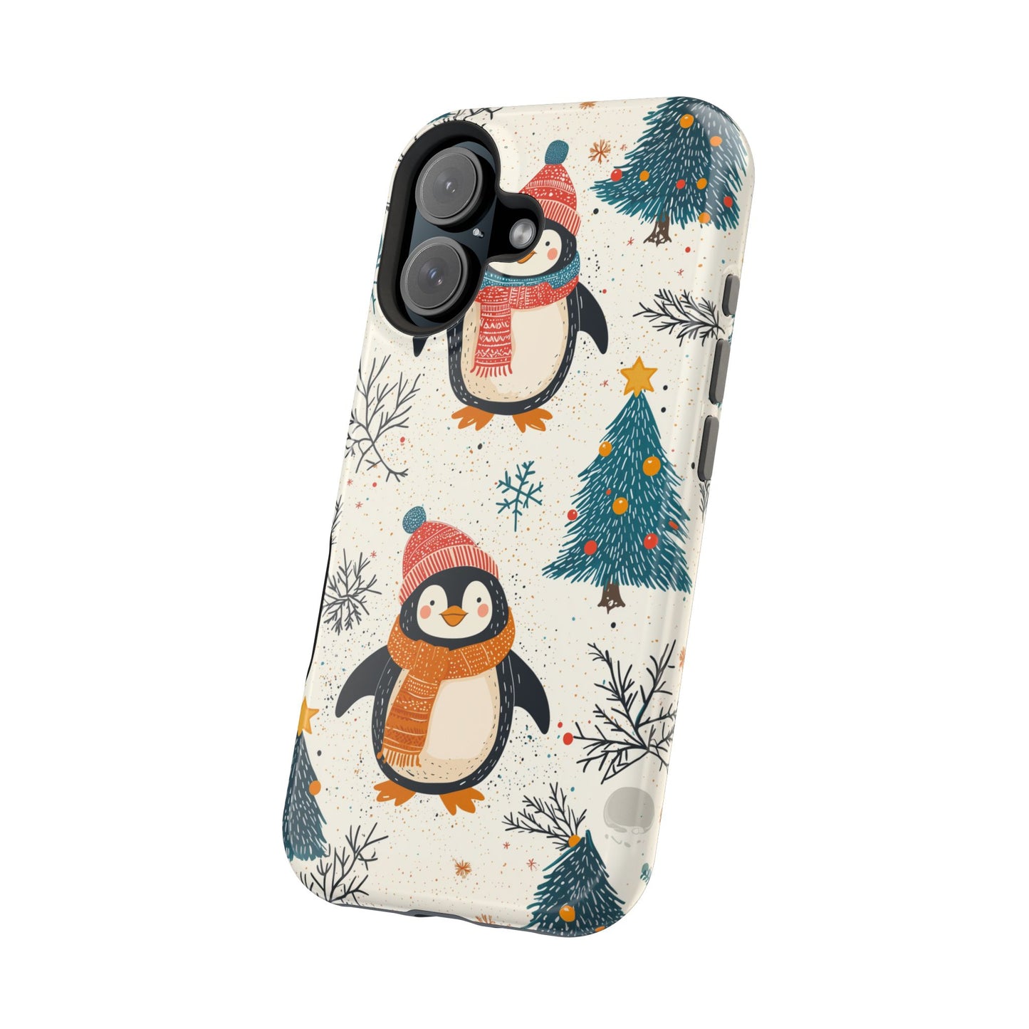 Snowy Christmas Cheer MagSafe iPhone Case