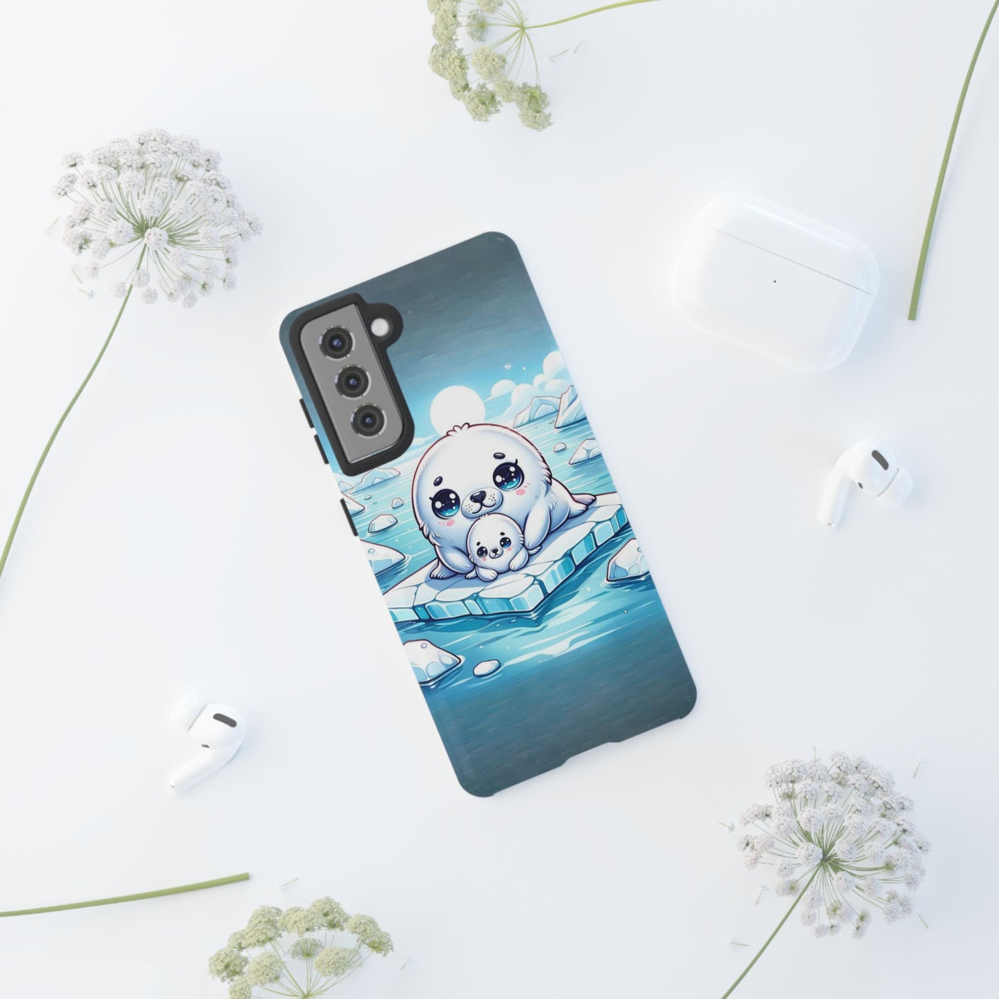 Arctic Embrace Seal iPhone Case