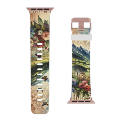 Nature's Escape Mountain Apple Watch Band