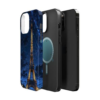 MagSafe Case - Eiffel Tower Under Starlit Sky Design