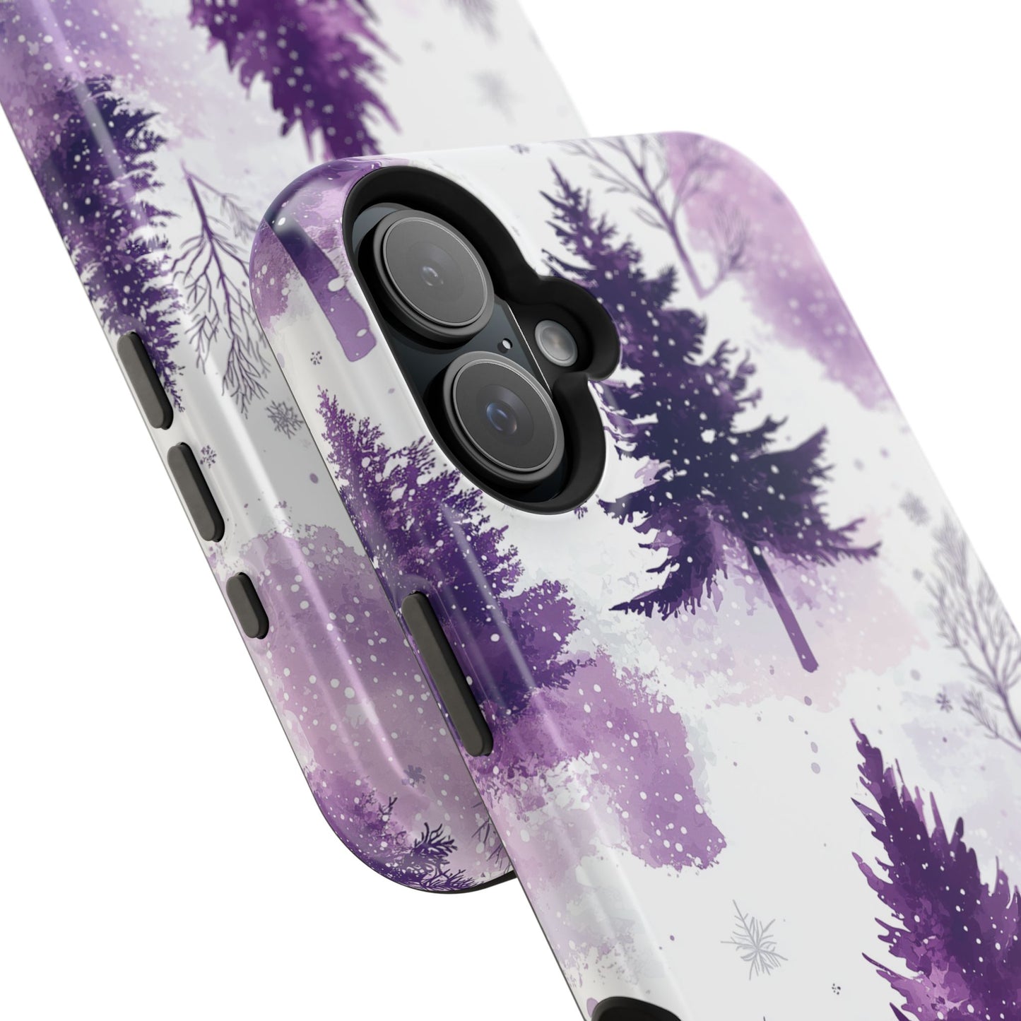 Purple Snowy Forest - MagSafe iPhone Series Case