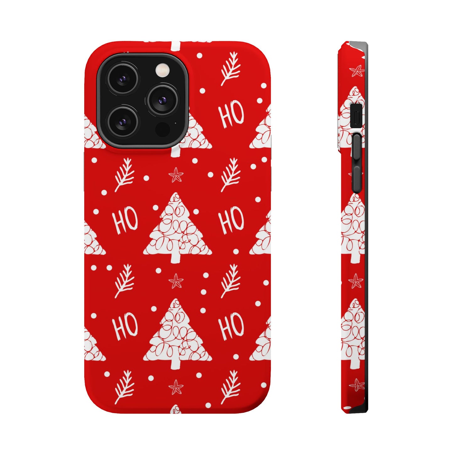 MagSafe iPhone Case: Ho Ho Ho – Christmas Tree Wonderland