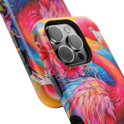 Flamingo Radiance – MagSafe iPhone Cases