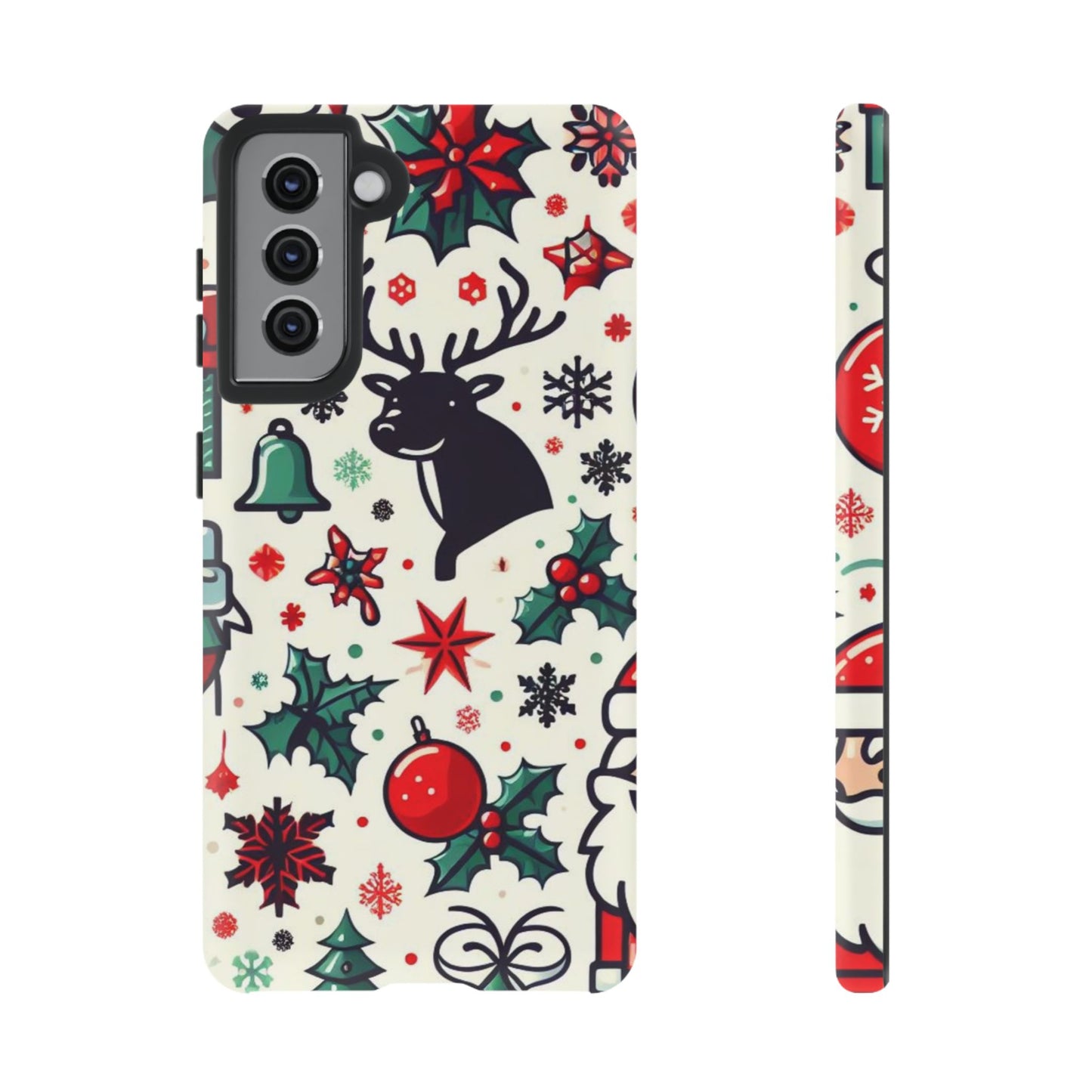 Cartoon Christmas Cheer – Samsung Galaxy Case