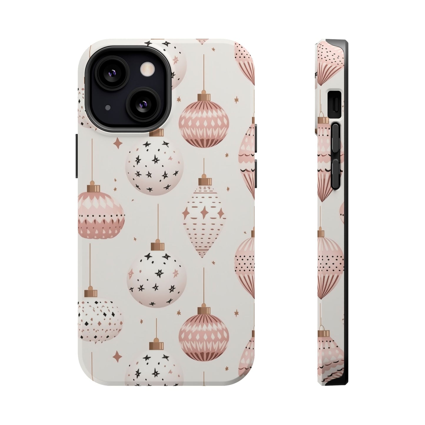 Blush Pink Holiday Ornaments - MagSafe iPhone Series Case